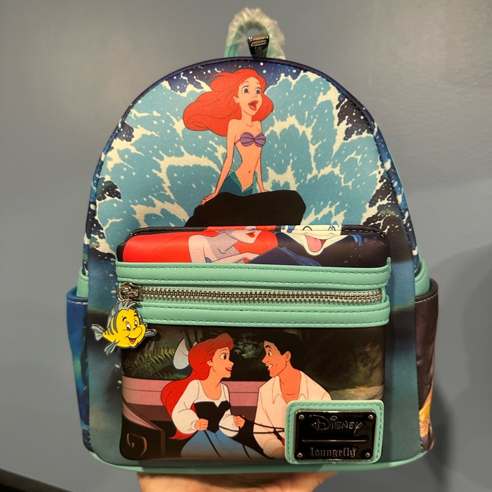 Loungefly Disney Ariel and Friends Backpack